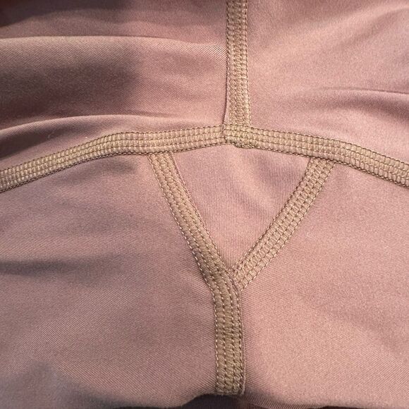 Girlfriend collective compressive high rise pocket leggings tan brown - Picture 6 of 6